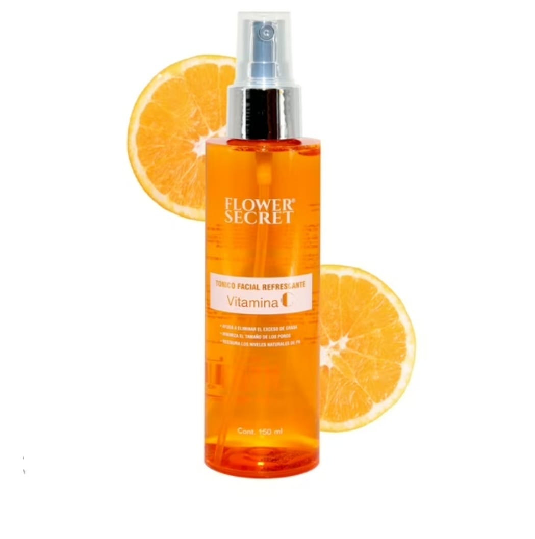 TÓNICO Y CREMA FACIAL REFRESCANTE CON VITAMINA C