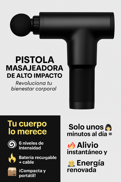 MuscleEase Pro® Pistola Masajeadora