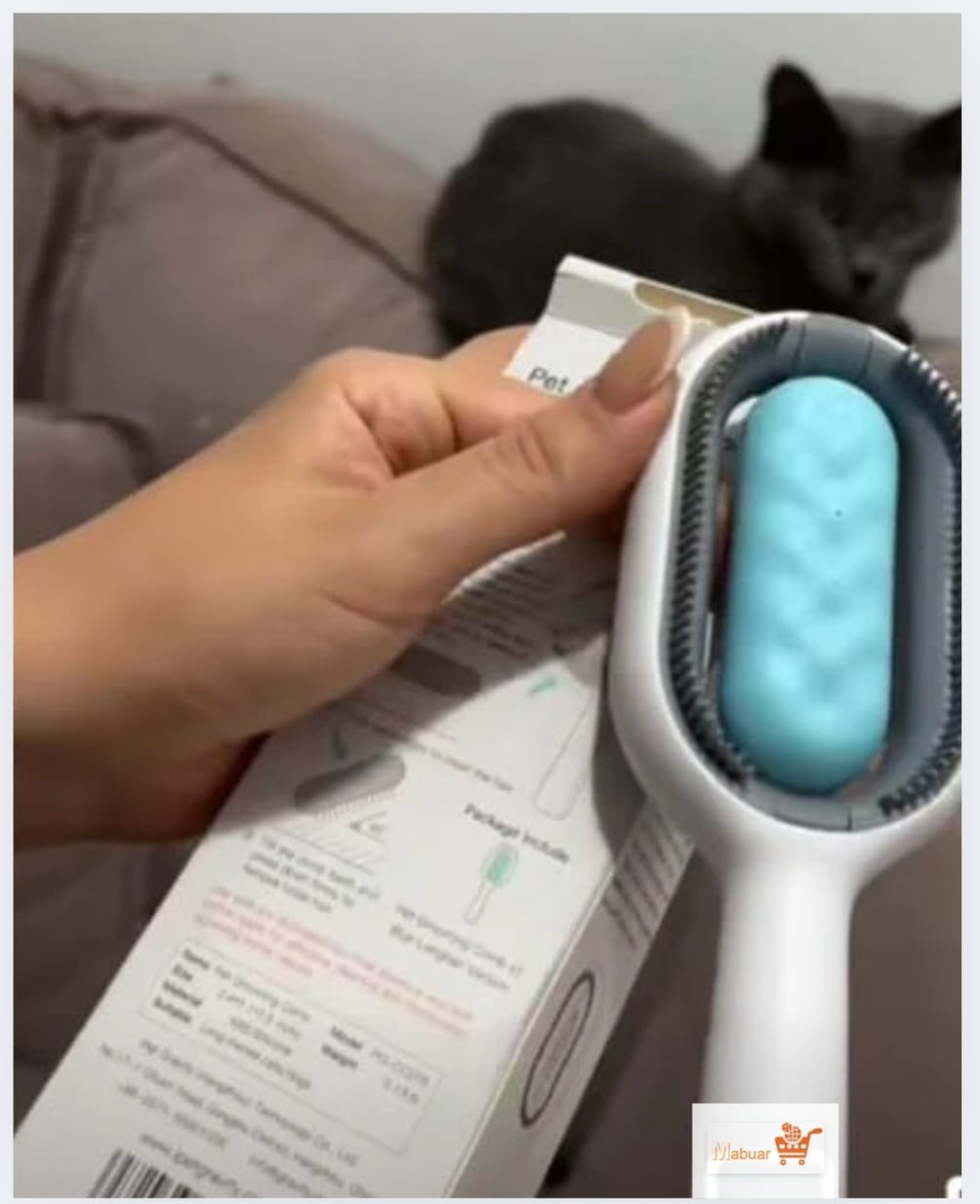 CEPILLO DE ASEO PARA GATOS Y PERROS™